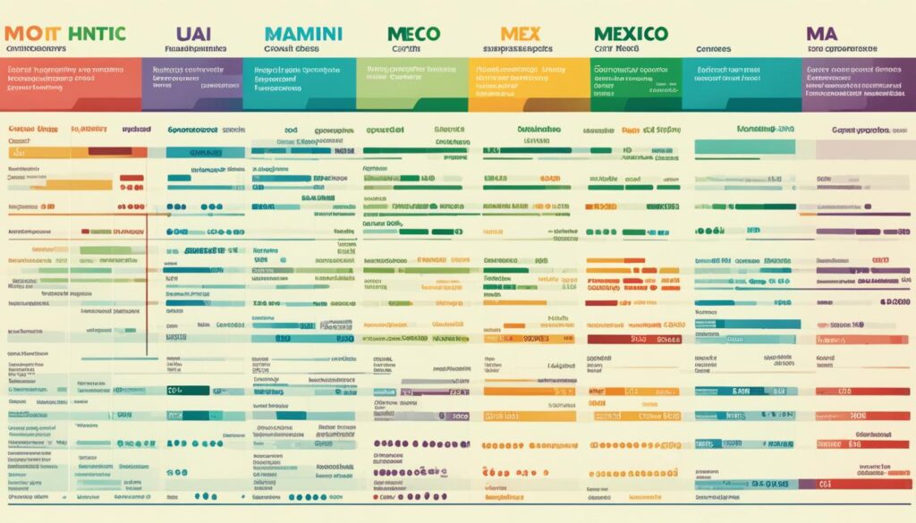 Living Expenses in Major Cities in Mexico