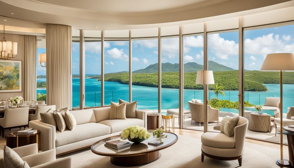 Luxury accommodation at Four Seasons Island Resort Aparthotel