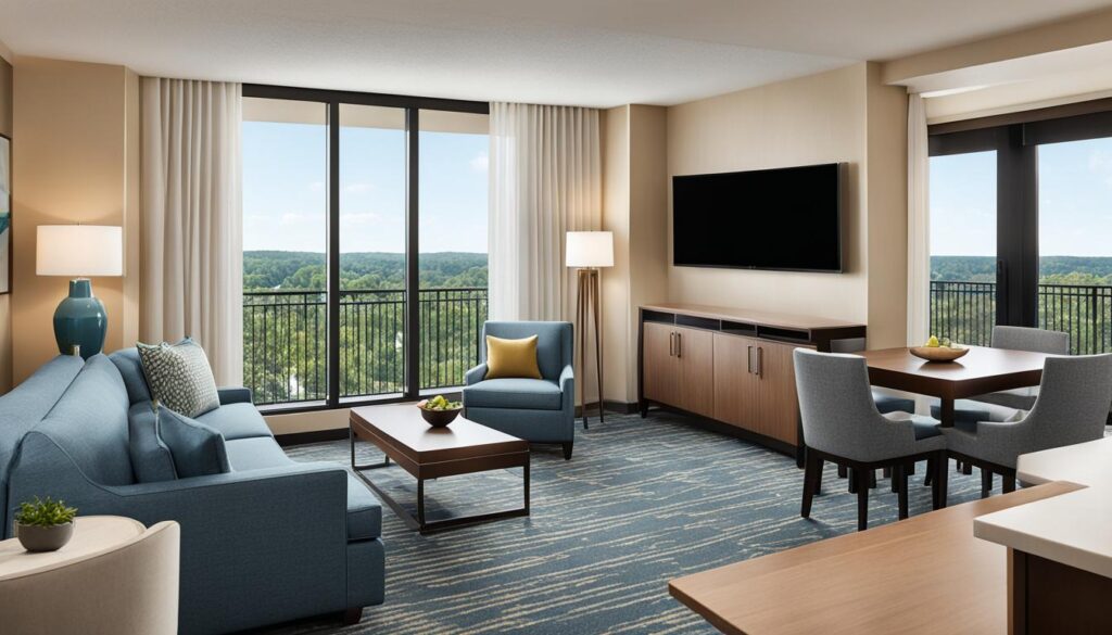 Luxury suites in Washington DC