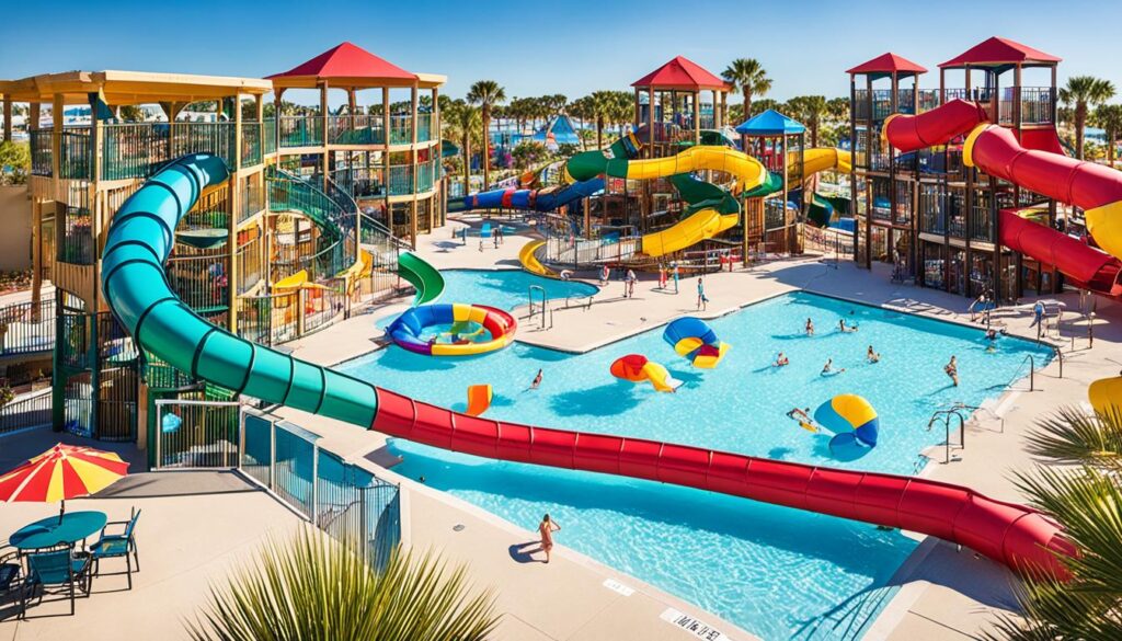 Resort amenities for families