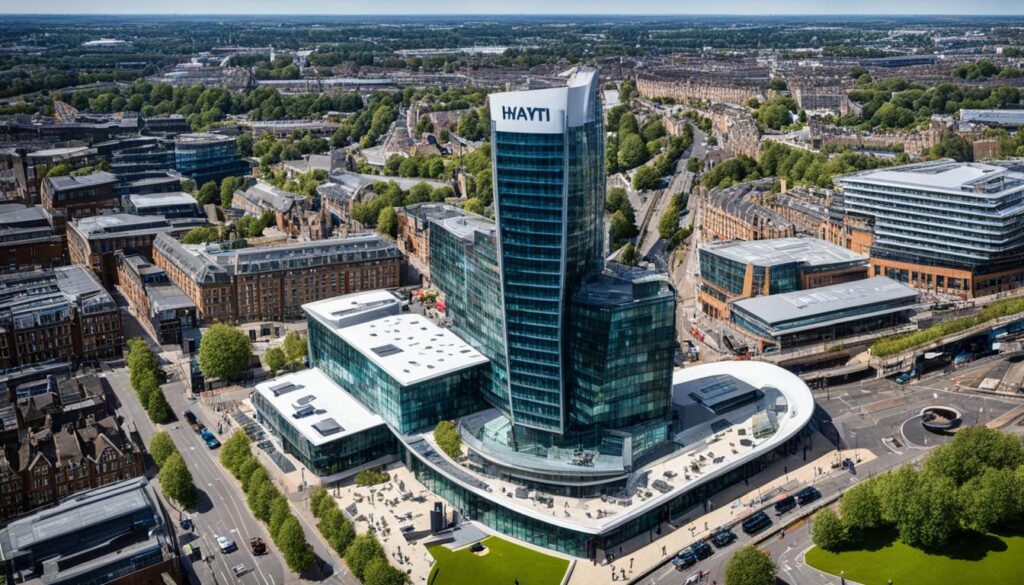 Stratford city center accommodations at Hyatt House London Stratford Aparthotel