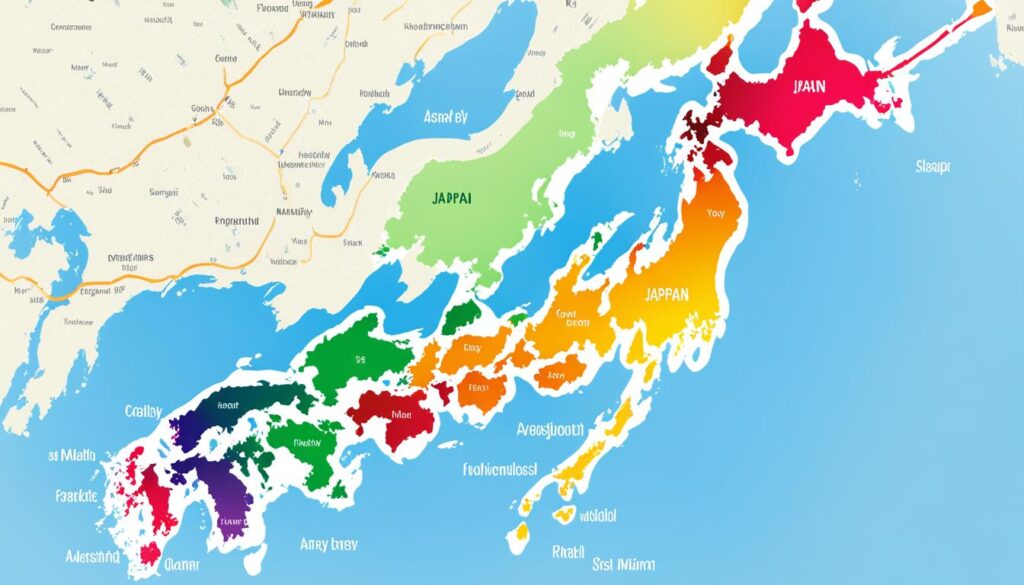 average monthly rent in Japan