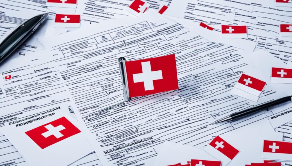 bank account requirements in Switzerland