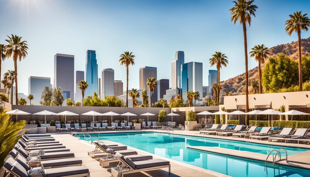 best hotel amenities Los Angeles