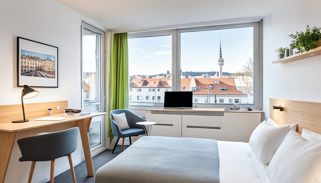 convenient accommodations in Stuttgart