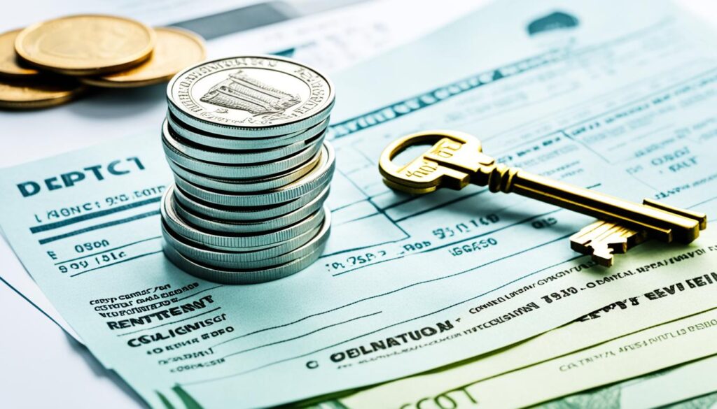 deposits in rental agreements