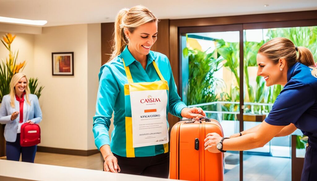 exceptional customer service in hospitality services