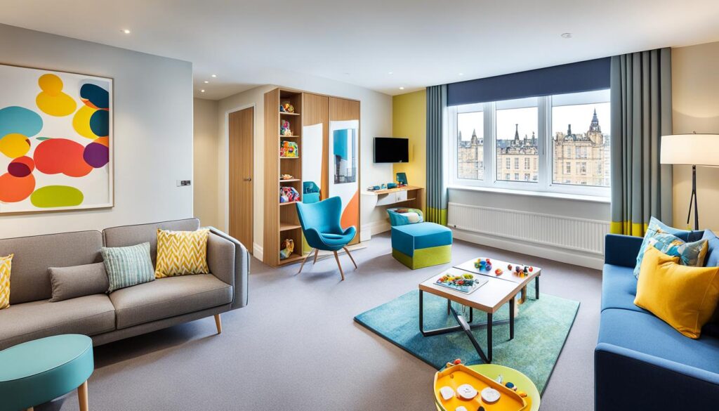 family-friendly aparthotel Edinburgh