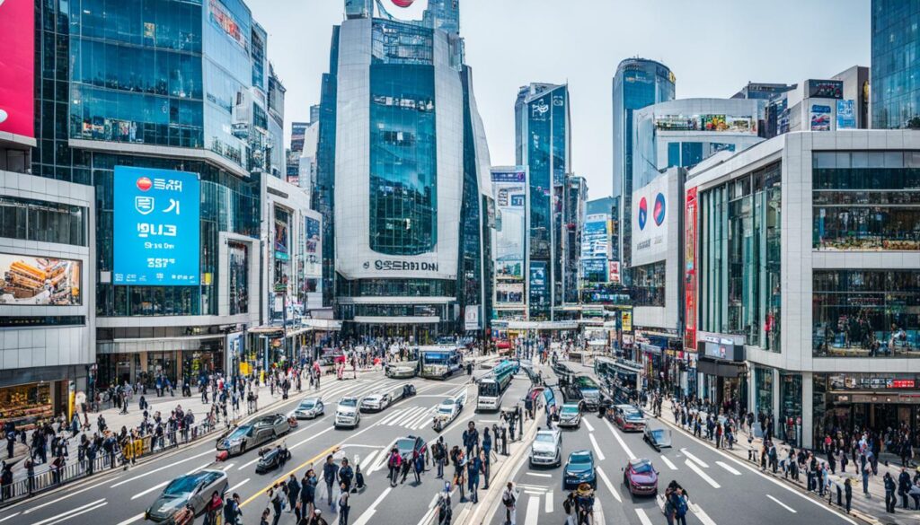 high living standards in South Korea