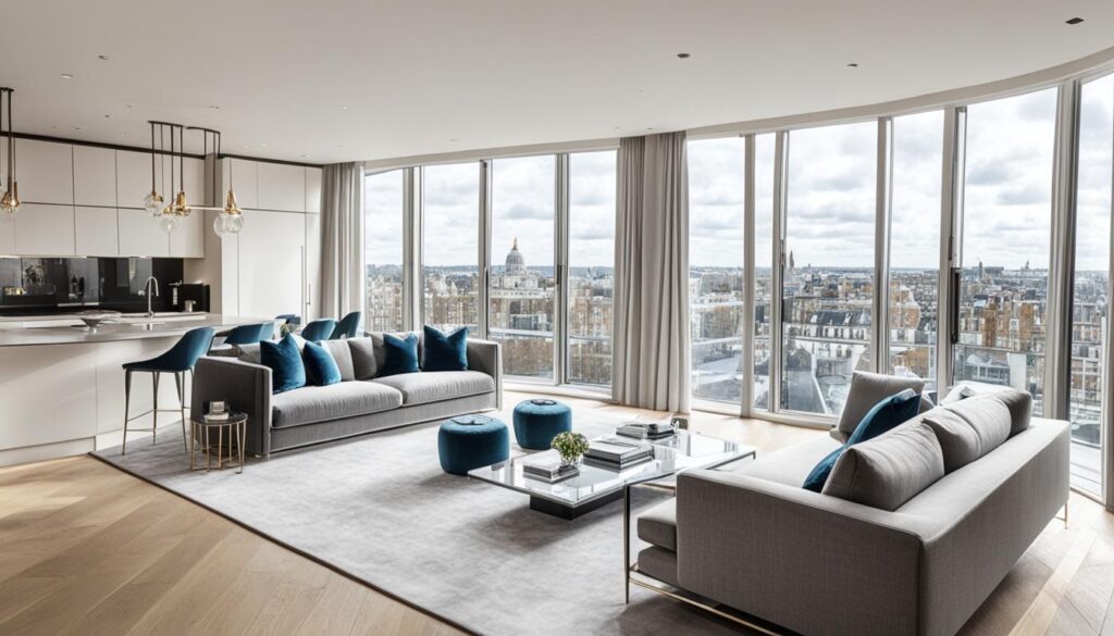 luxury accommodation London