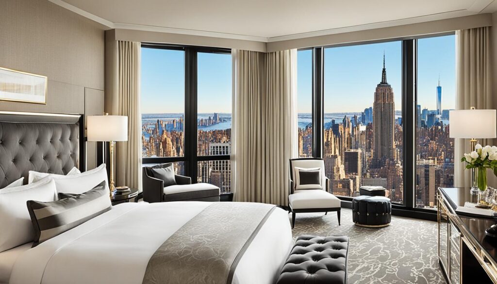 luxury accommodations New York City