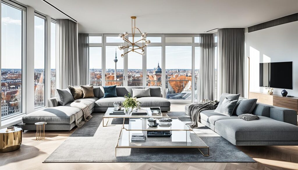 modern apartment living in Berlin