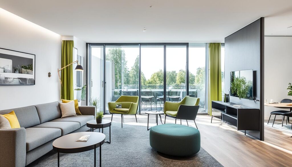 modern apartments for business travel