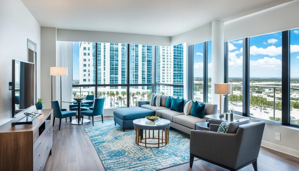 premium suites Tucker at Palmer Dadeland