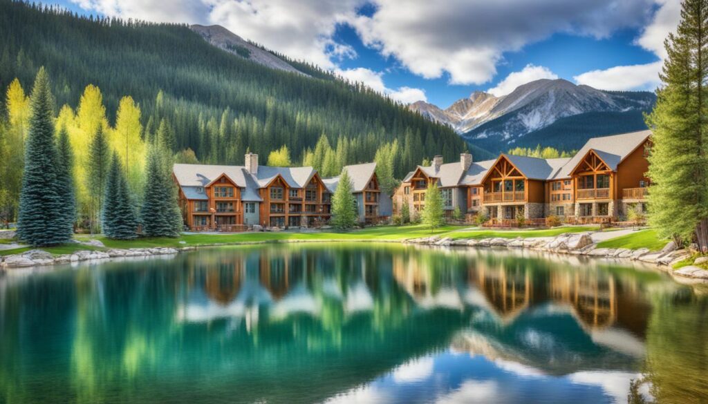 scenic views at Keystone Lakeside Village