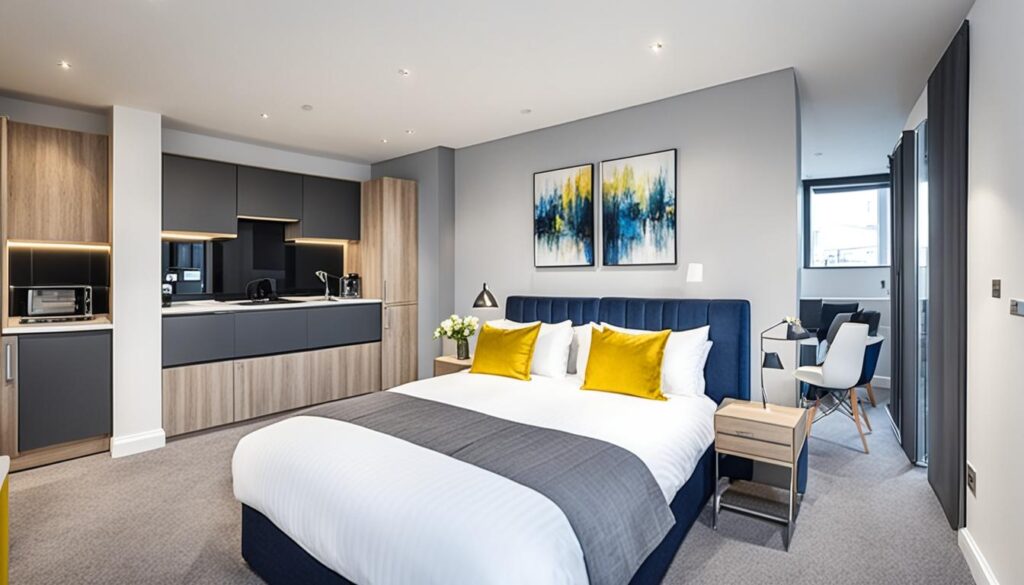 serviced apartments Birmingham city center