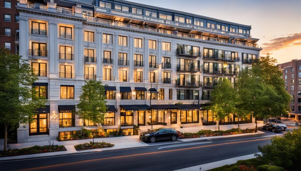 upscale Dupont Circle accommodation