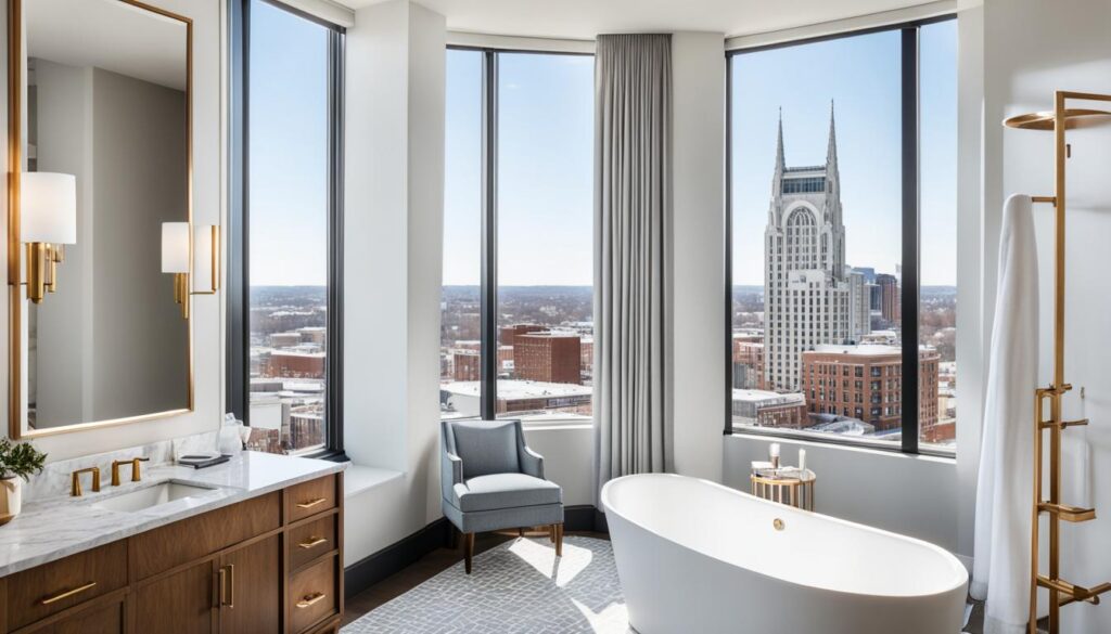 upscale living Nashville boutique accommodations