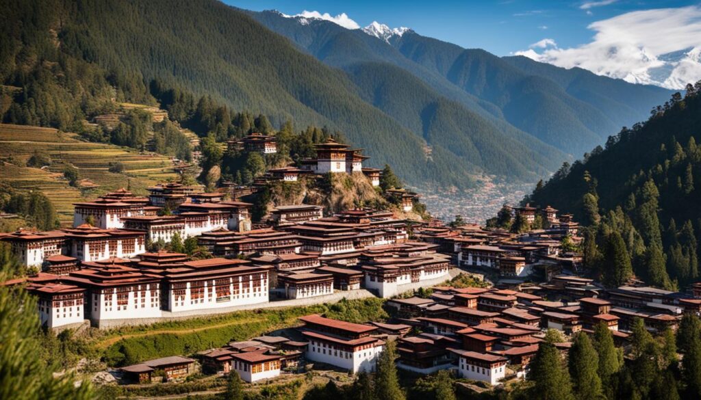 Low crime rate in Bhutan