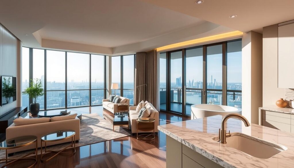 luxury amenities in modern apartments