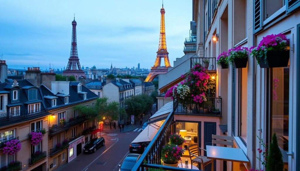 Accommodation near Eiffel Tower