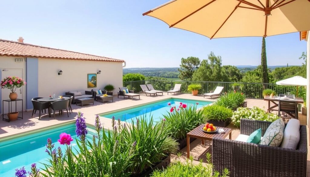 Aix en Provence extended stay lodging amenities