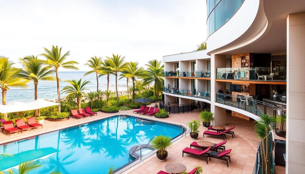 Facilities and amenities at Sun Holidays Aparthotel