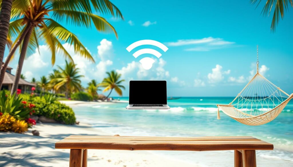 High-Speed Internet Access for Digital Nomads