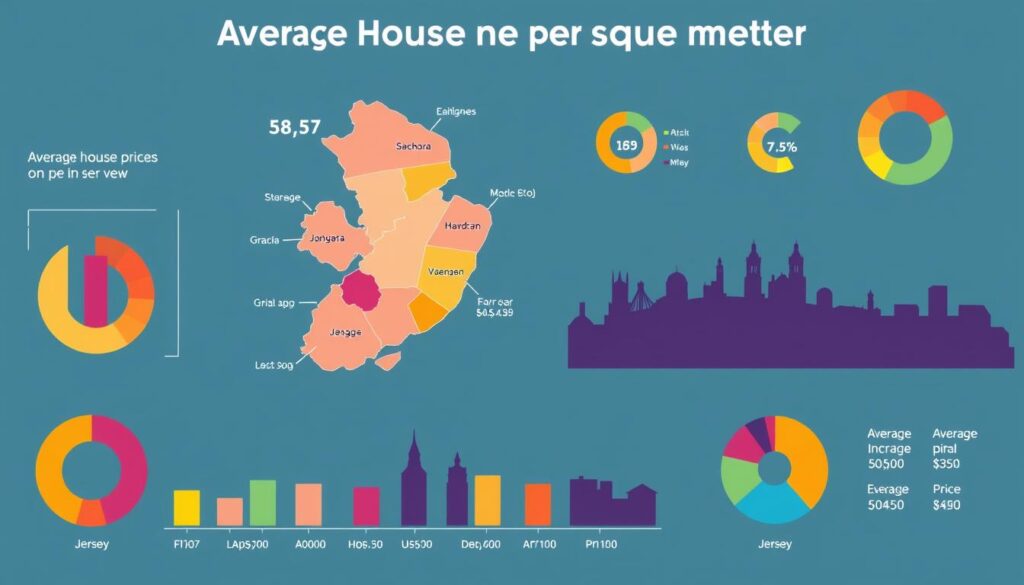 Jersey house prices graphic