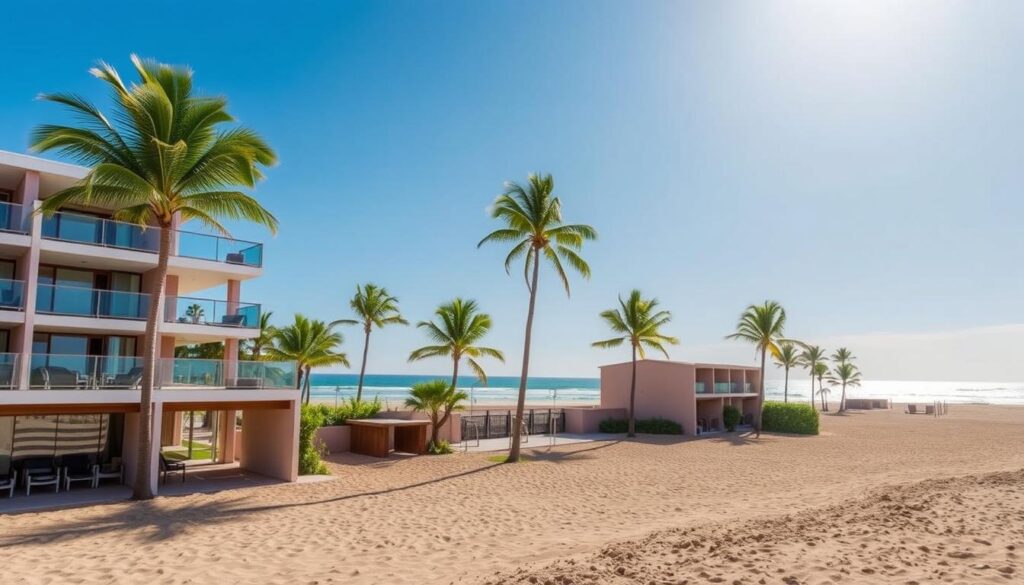 Las Dunas beachfront accommodations