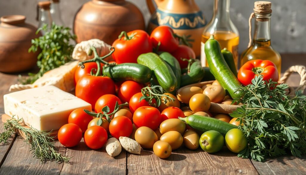 Local ingredients in Cypriot cuisine