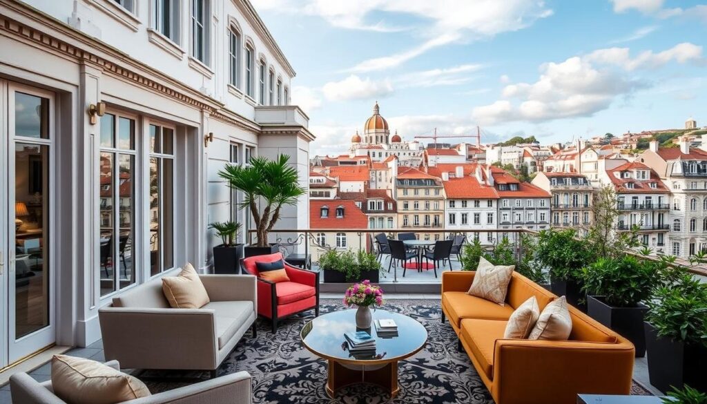 Luxury accommodations in central location aparthotel Lisbon