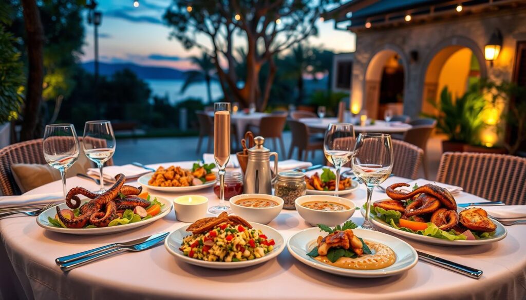 Mediterranean cuisine dining experience