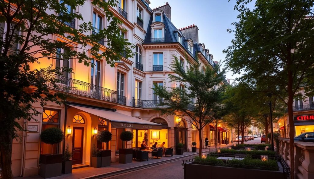 Monceau neighborhood lodging