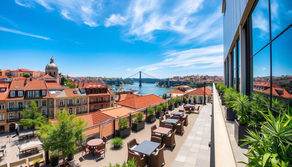 Oporto city center lodging