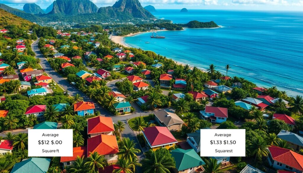 St Lucia housing market prices