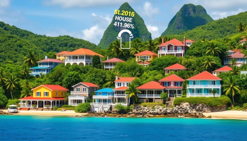St Lucia real estate overview