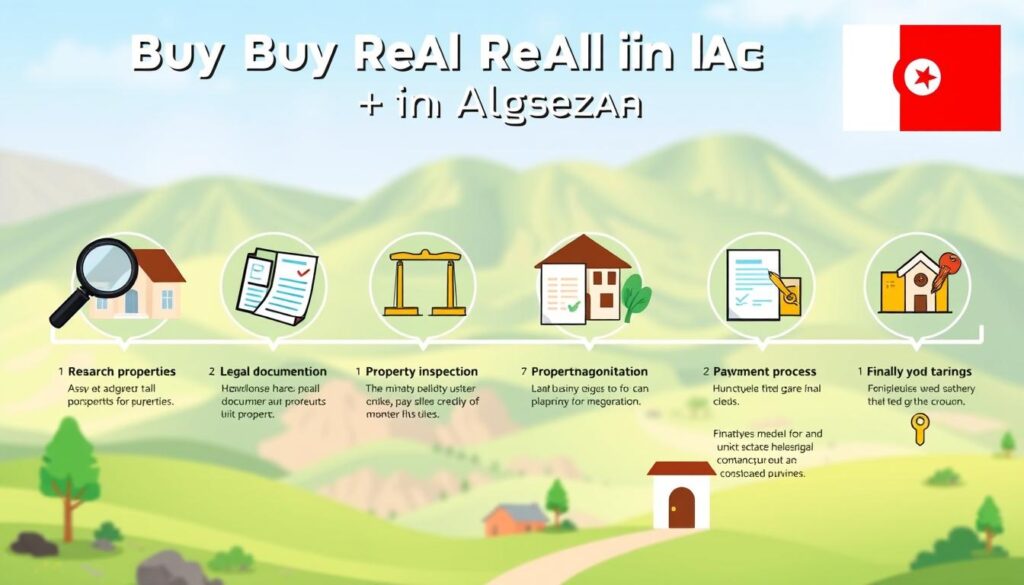 Steps to buy real estate in Algeria for foreigners