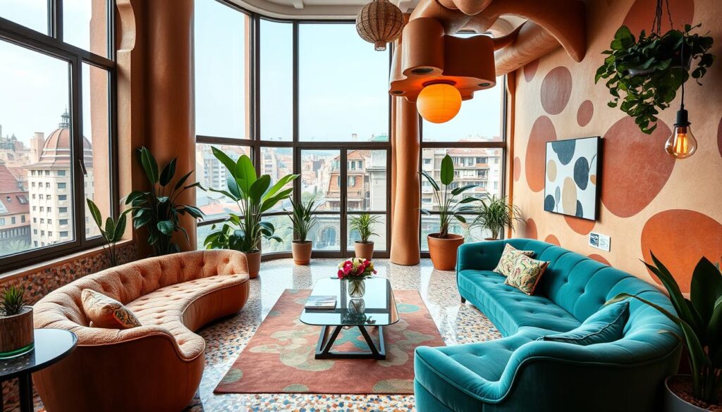 Stylish Gaudi-Inspired Apartments