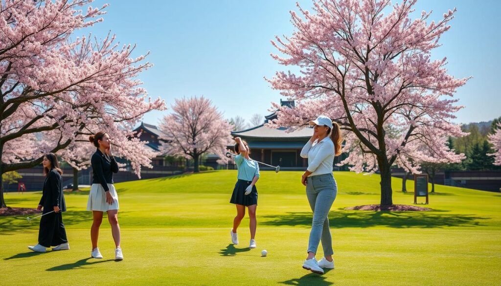 Women’s Golf in Japan