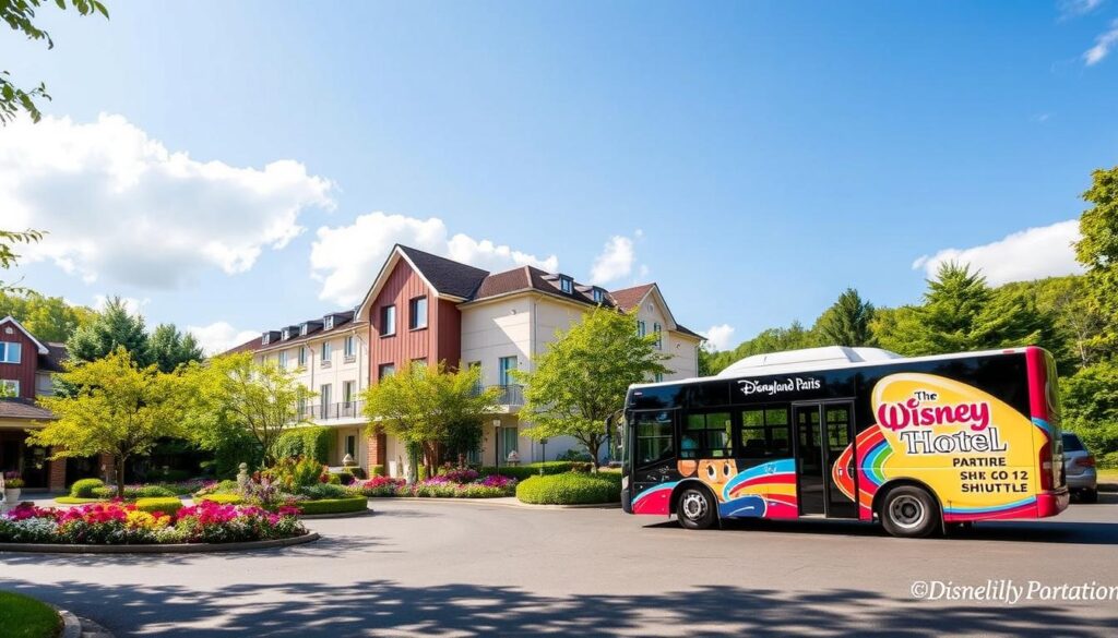 accommodation with free shuttle to Disneyland Paris