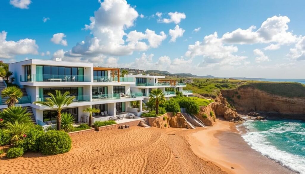 beachfront accommodation Albufeira