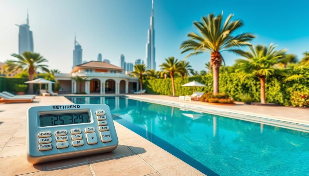 cost of living calculator Dubai retirees