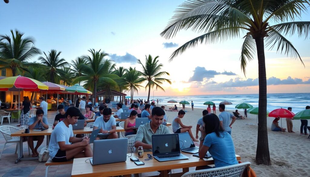 digital nomad-friendly country