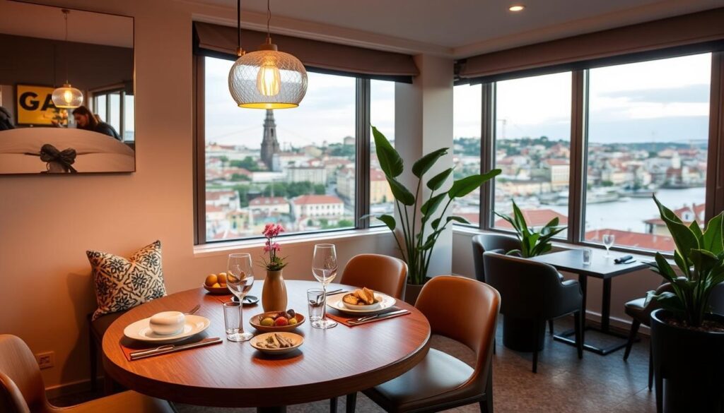 dining in Porto aparthotel