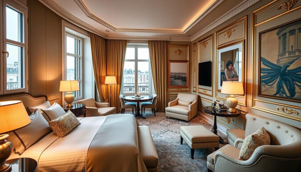 elegant suites in Paris