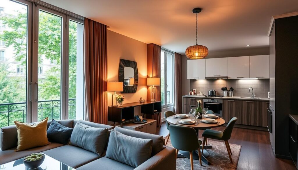 extended stay lodging in Paris