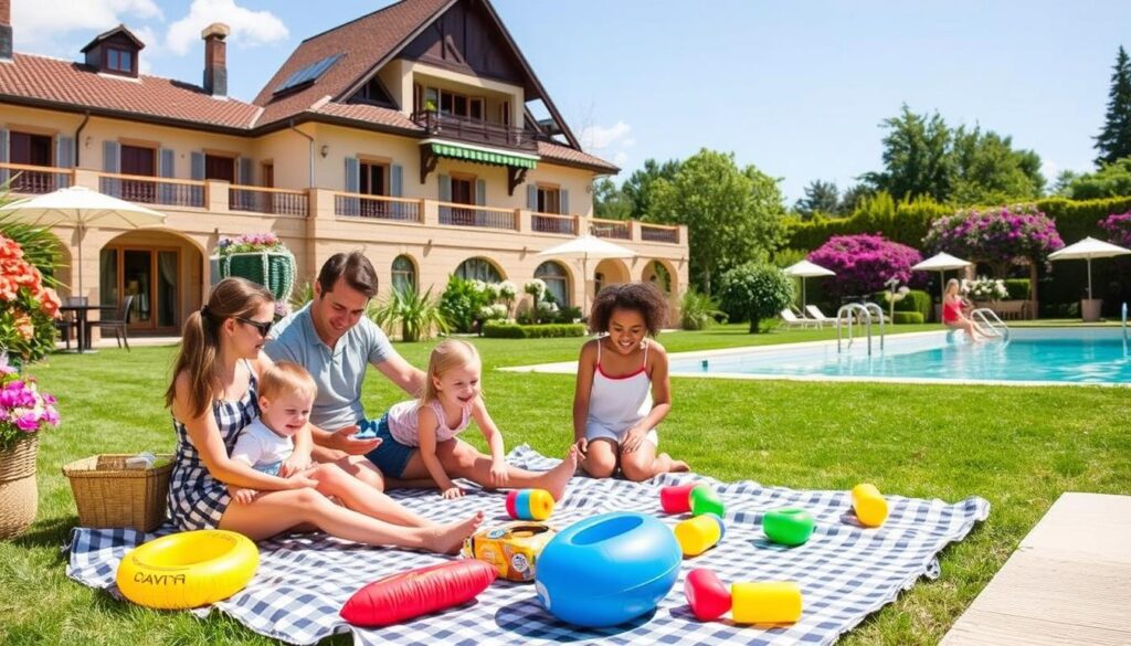 family-friendly experiences at Domaine de la Laigne Aparthotel