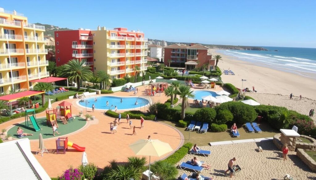 family-friendly resort at Pedras d'el Rei Aparthotel