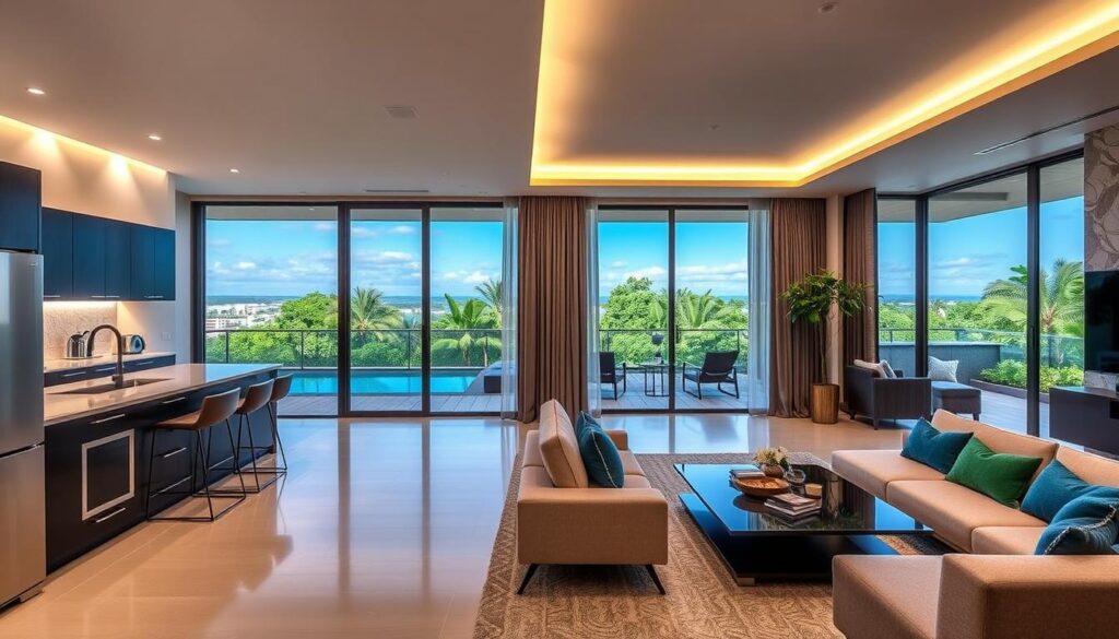 modern amenities in Villa Cote Plateau Aparthotel modern amenities in Villa Cote Plateau Aparthotel